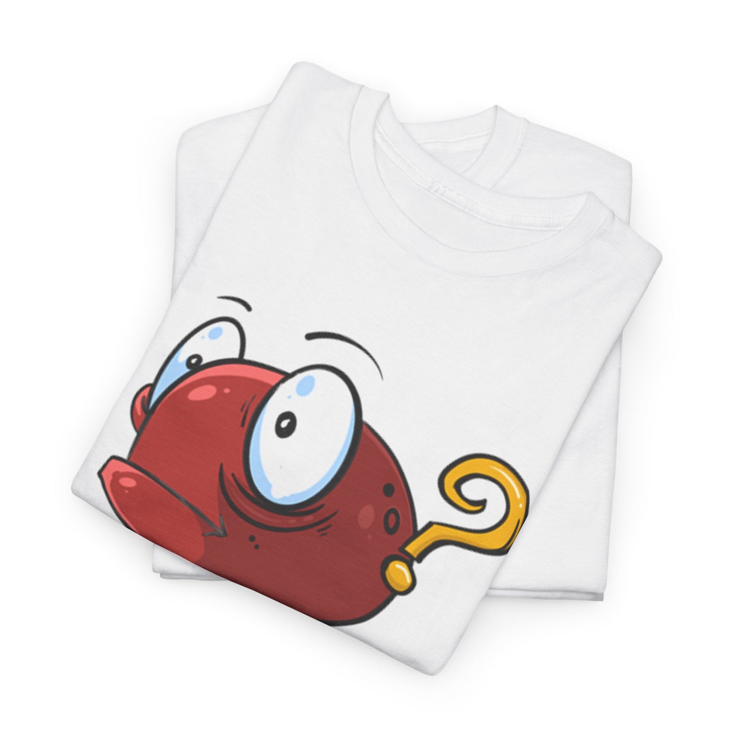 Octopus Origin Question ... From Outer Space? Caricature Cartoon T Shirt
