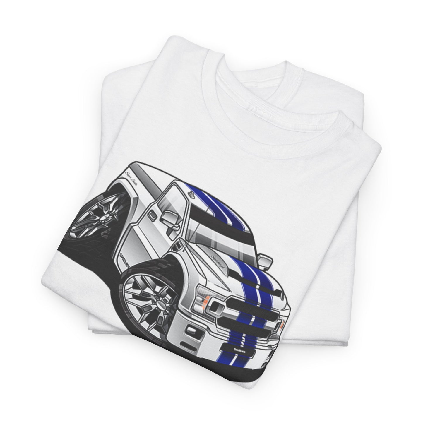 (FOR) Ford F-150 F Series F150 Truck Shelby Super Snake Model DigiRods Cartoon Car Short/Long Sleeve T Shirt (Copy)