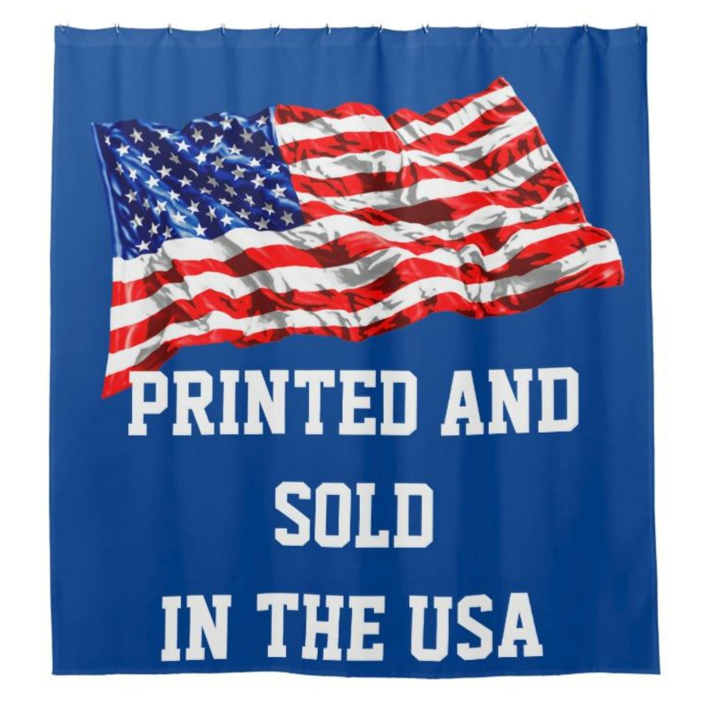 (CHE-D*) Rat Rod Racer Corvette C3 Racing Flags DigiRods Cartoon Car Series Bathroom Shower Curtain