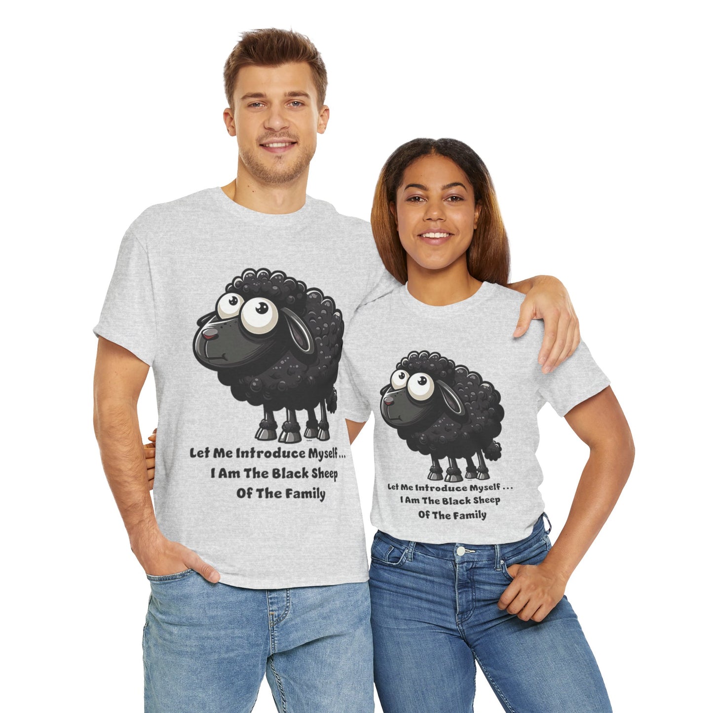I Am The Black Sheep Of The Family DigiRods Cartoon T Shirt