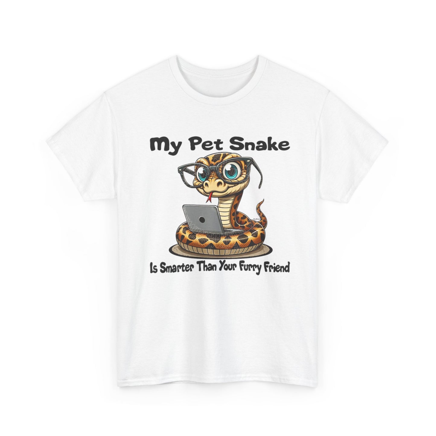 My Pet Snake Is Smarter Than Your Furry Friend DigiRods Cartoon T Shirt